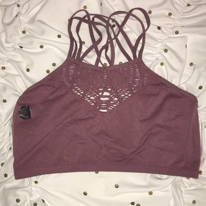 Burgundy Bralette